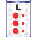 Algarismos Braille  L 
